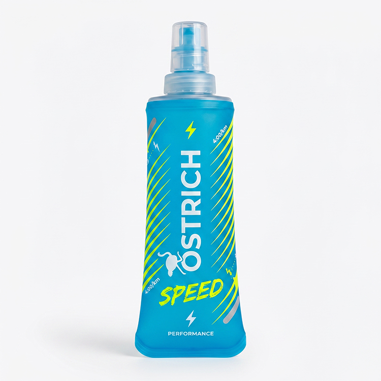 Customize Logo Soft Water Kettle Sports BPA Sport Reusable 500ml 600ml Soft Flask For Sale 