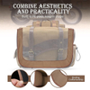 Vintage Wholesale Canvas, Motorcycle Panniers Side Bags Compatible with Harley Honda