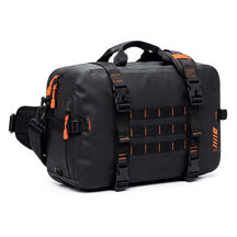 Wholesale 600D TPU Airtight Zipper Classic Black Customized Waterproof Message Bag For Floating Swimming 