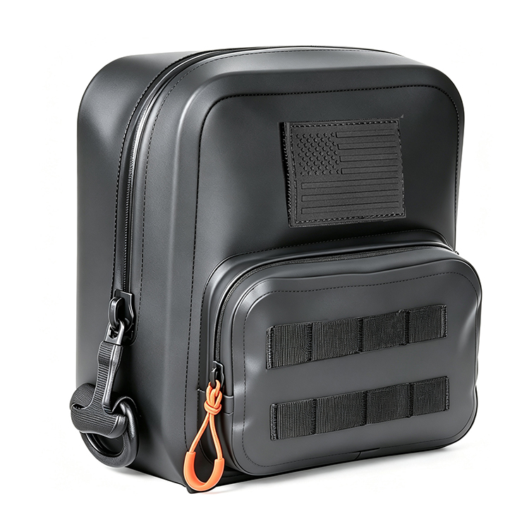840D TPU 100% Waterproof Motorcycle Handlebar Bag For Softail Dyna Sportsters, Bicycle Tool Storage