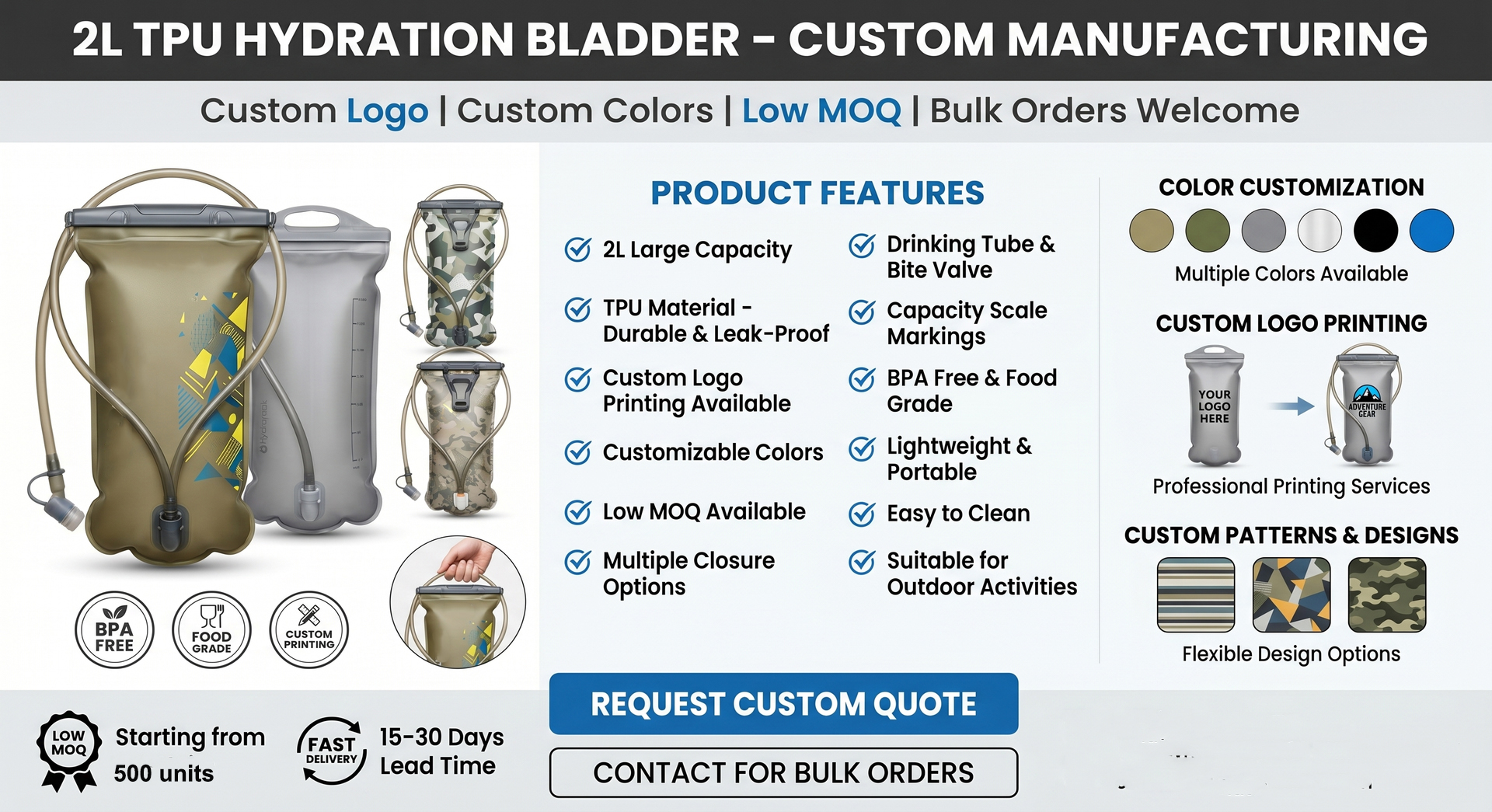 hydration bladder promotion