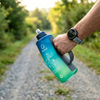 Customize Logo 1.5L 2L Capacity Reusable Handle Holder Water Drinking Bottle For Running 