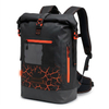 Wholesale 600D TPU Lake Blue Rolling Top Customized Waterproof Dry Backpack For Floating Swimming 