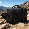 Wholesale 600D TPU Airtight Zipper Classic Black Customized Waterproof Message Bag For Floating Swimming 