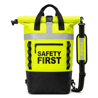 500D PVC Reflective Color Large Capacity Rolling Top Customized Logo Dry Backpack For Floating Swimming 