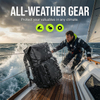 100% Waterproof Roll-Top Dry Bag Backpack with Front Splash-Proof Pocket For Swimming Floating