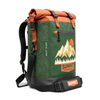 Rolling Top Closed Dry Cooler Bag 2 Days Storage 36 Cans Soft Cooler Backpack In New Design 