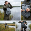 Wholesale Rolling Top Closed Bino Case Dry Bag, Man Chest Pack Binocular Harness For Hunting Camping 
