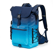 500D PVC Material Printing Rolling Top Customized Logo Dry Backpack For Floating Swimming 