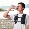 TPU Collapsible 500ml Portable Emergency Survival Kit Water Bottle for Hiking Camping Running Hydration Vest