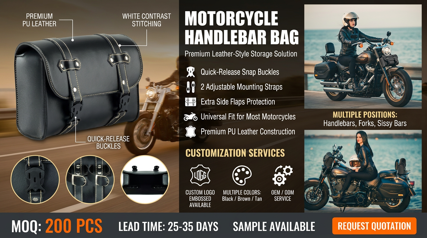 motorcycle handlebar bag 1