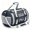Manufacturer 500D PVC Customize Pattern Printing Waterproof Zipper Zipper Waterproof Duffel Bag For Boating