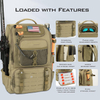 Amazon Hot Sale Military Oxford Customize Waterproof Tool Bag With Bait Boxes For Fishing