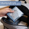 Portable Washing Bag Hand Wash Bag Travel Manual Washer RV Laundry Solution